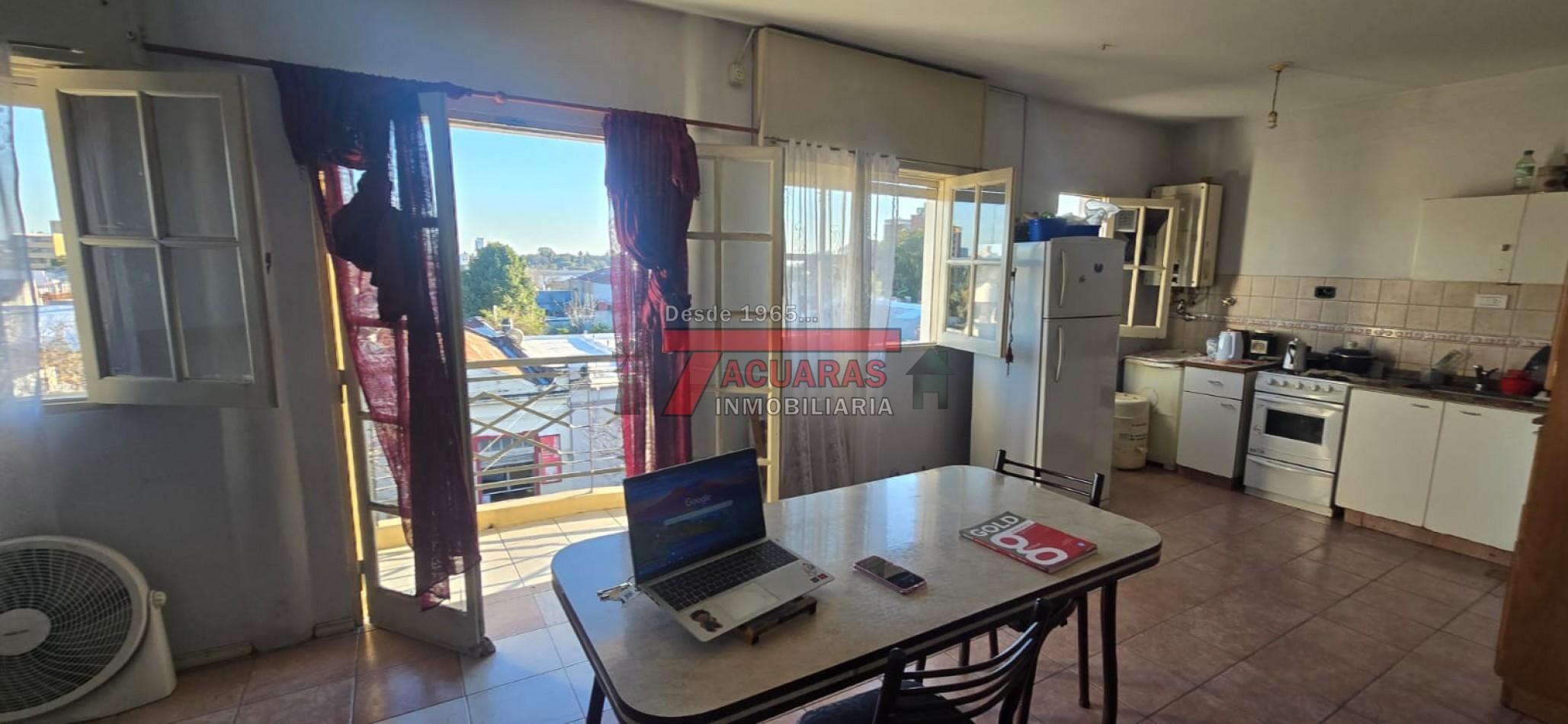 VENTA DE DEPARTAMENTO DE DOS DORMITORIOS EN CALLE ENRIQUE CARBO -APTO A CREDITO .